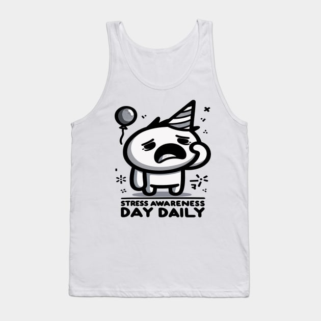 Party Fatigue Tank Top by maknatess